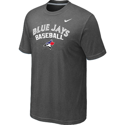 Nike MLB Toronto Blue Jays 2014 Home Practice T-Shirt D.Grey - Click Image to Close
