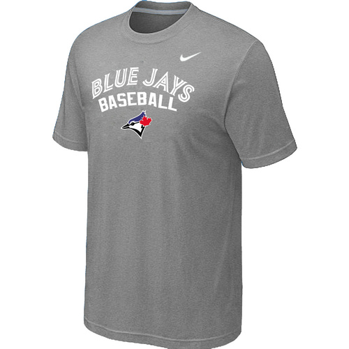 Nike MLB Toronto Blue Jays 2014 Home Practice T-Shirt Lt.Grey