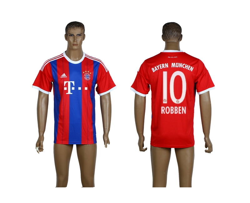 2014-15 Bayern Munchen 10 Robben Home Thailand Jerseys 2014-15 Bayern Munchen 10 Robben Home Thailand Jerseys