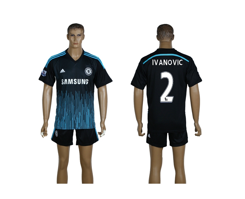 2014-15 Chelsea 2 Ivanovic Away Jerseys