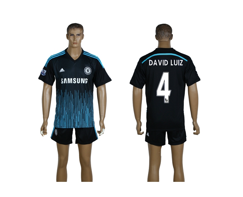 2014-15 Chelsea 4 David Luiz Away Jerseys