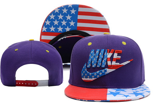 Nike USA Flag Snapback Purple