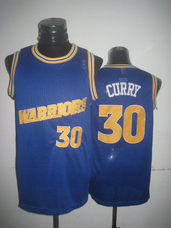 Warriors 30 Curry Blue New Revolution 30 Jerseys
