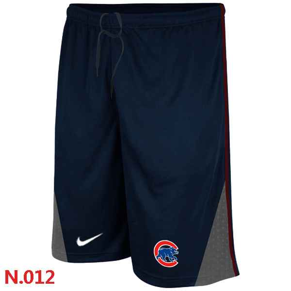 Nike Chicago Cubs Performance Training Shorts D.Blue