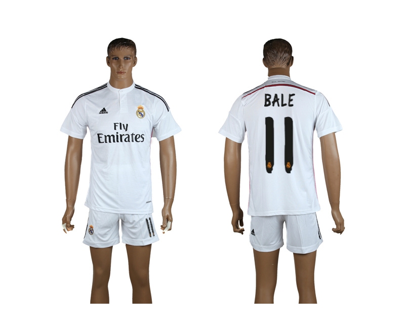 2014-15 Real Madrid 11 Bale Home Jerseys