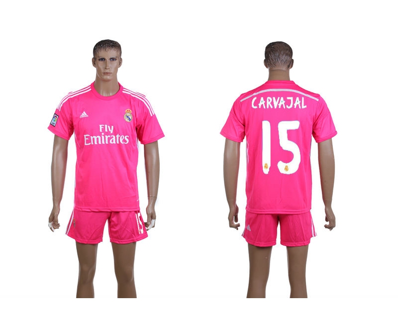 2014-15 Real Madrid 15 Carvajal Away Jerseys