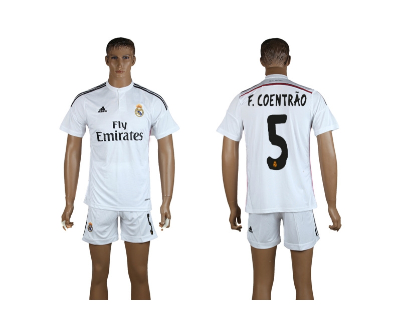 2014-15 Real Madrid 5 F.Coentrao Home Jerseys