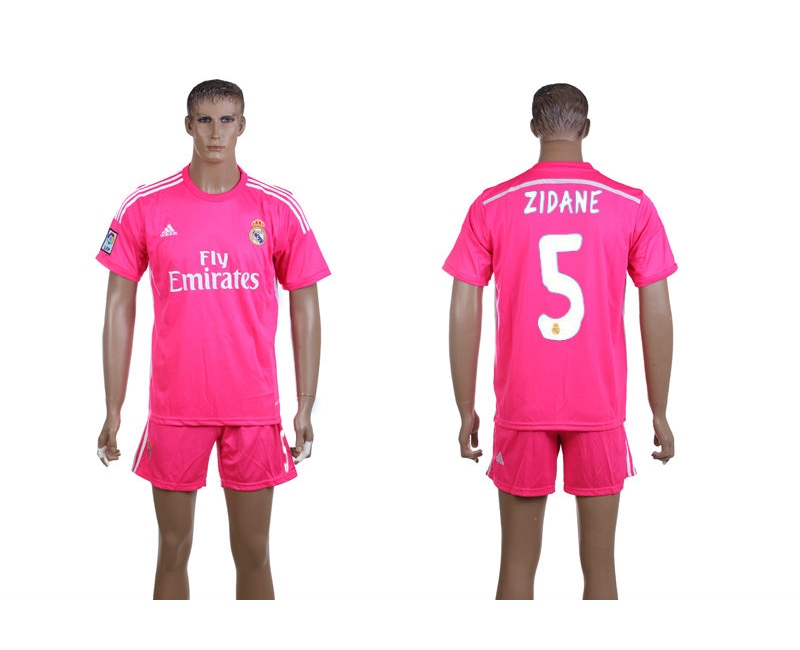 2014-15 Real Madrid 5 Zidane Away Jerseys