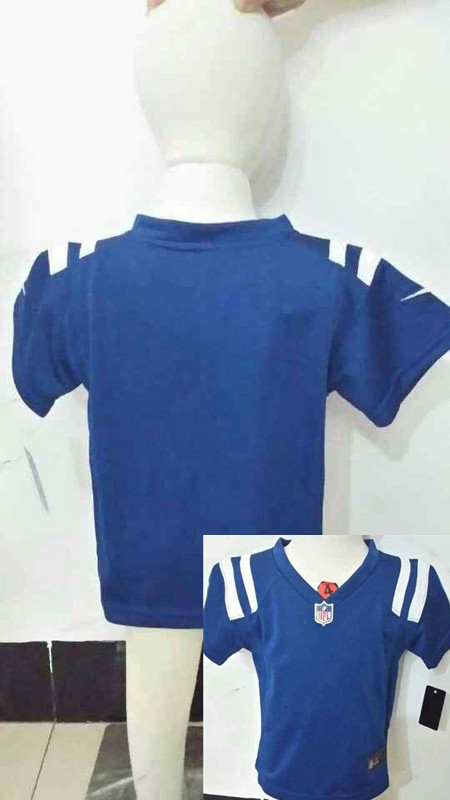 Nike Colts Blank Blue Toddler Game Jerseys