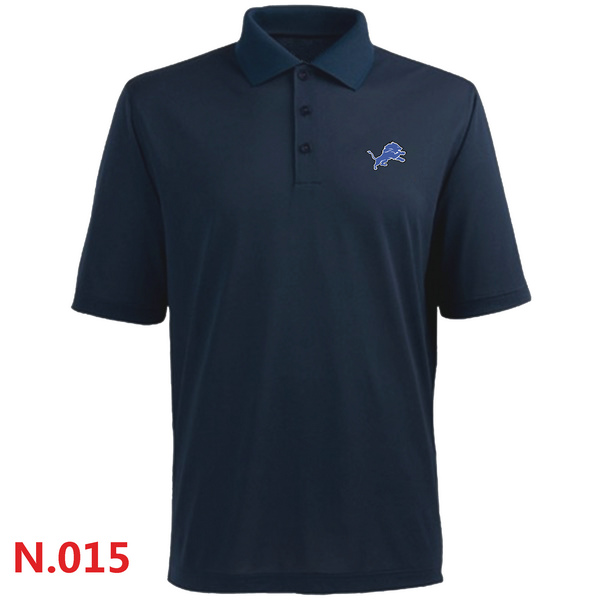 Nike Detroit Lions 2014 Players Performance Polo D.Blue - Click Image to Close