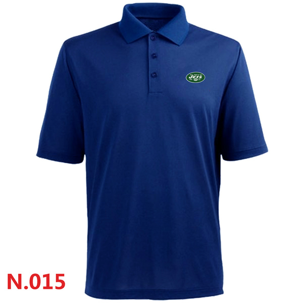 Nike New York Jets 2014 Players Performance Polo Blue - Click Image to Close