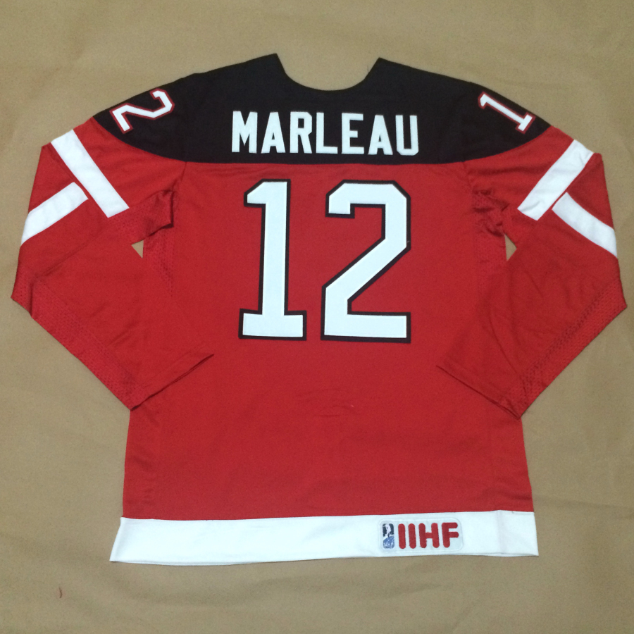 Canada 12 Marleau Red 100th Celebration Jerseys