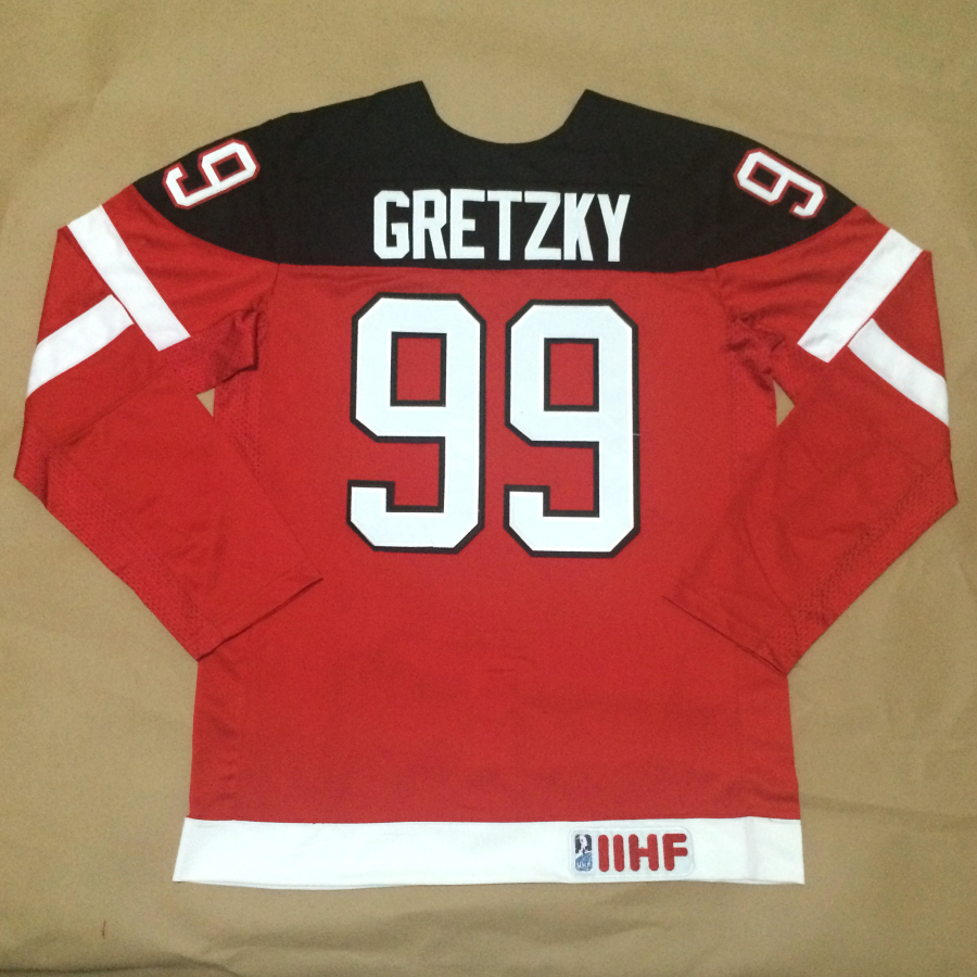 Canada 99 Gretzky Red 100th Celebration Jerseys