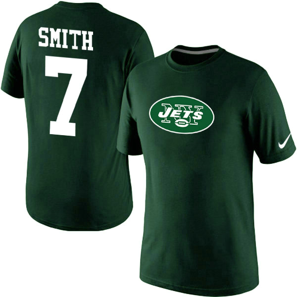 Nike Jets 7 Smith Green Fashion T Shirt