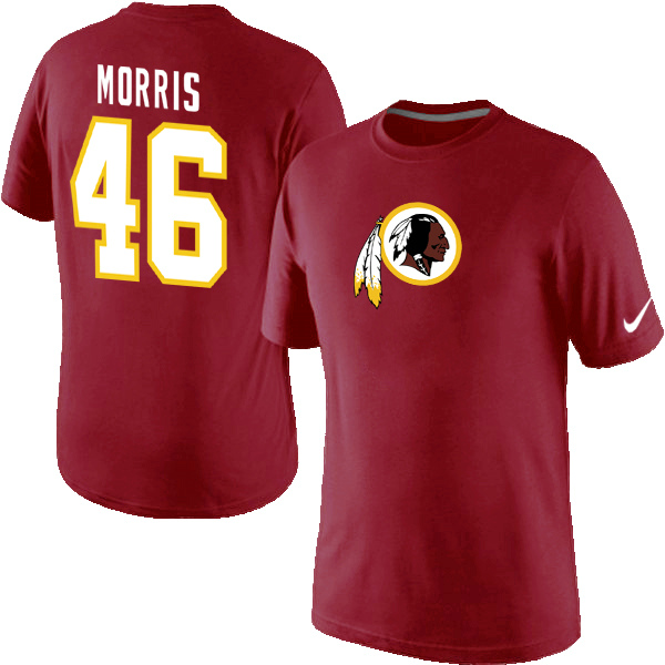 Nike Redskins 46 Morris Red Fashion Jerseys Nike Redskins 46 Morris Red Fashion Jerseys