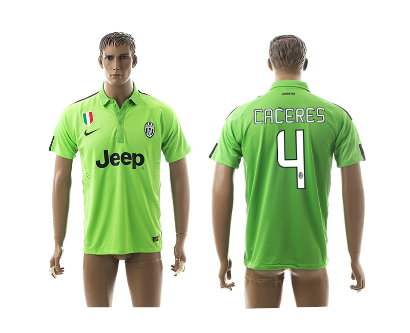 2014-15 Juventus 4 Caceres Third Away Thailand Jerseys 2014-15 Juventus 4 Caceres Third Away Thailand Jerseys