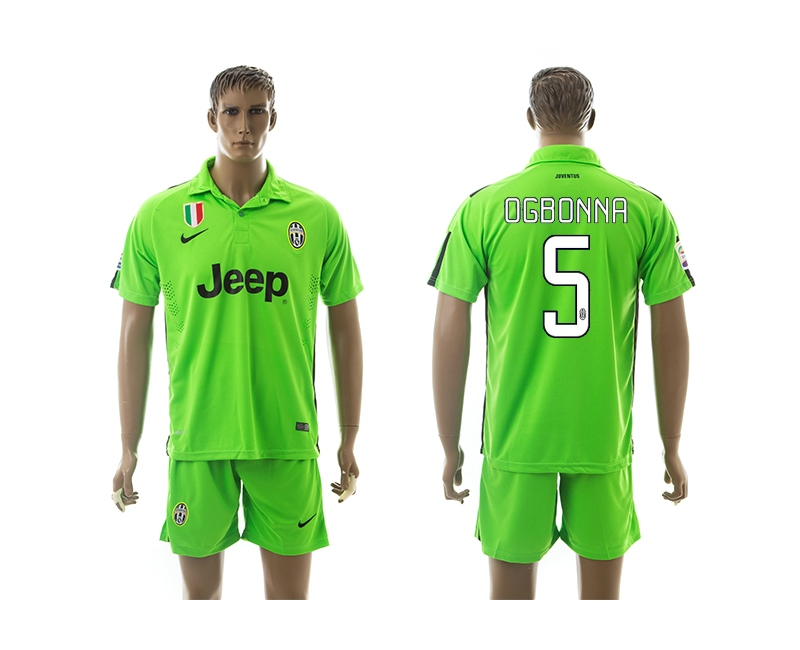 2014-15 Juventus 5 Ogbonna Third Away Soccer Jersey