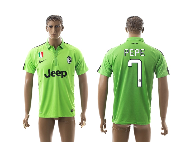 2014-15 Juventus 7 Pepe Third Away Thailand Jerseys