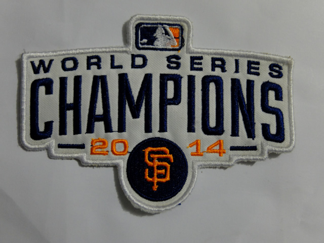 2014-MLB World Series SF Giants Champions Patch