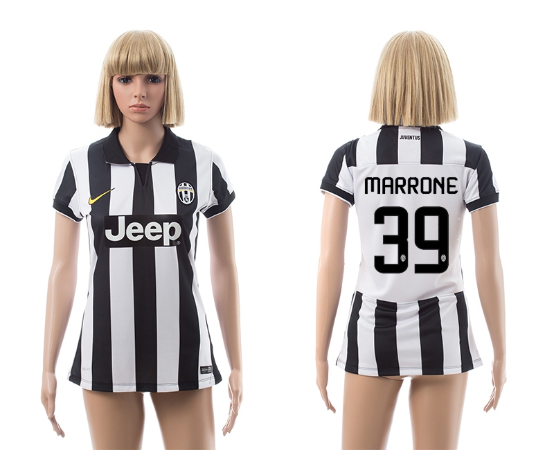 2014-15 Juventus 39 Marrone Home Women Jerseys