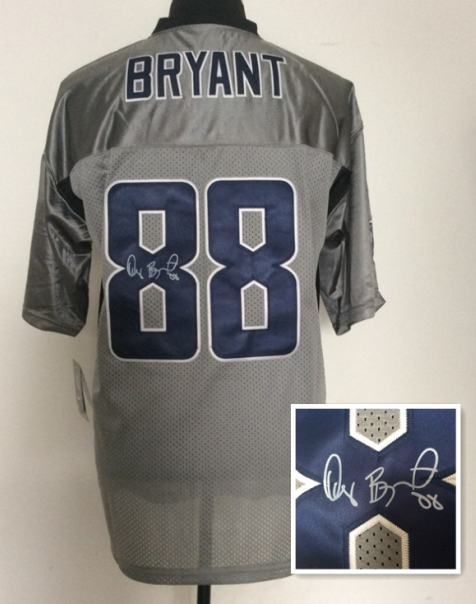 Nike Cowboys 88 Bryant Grey Shadow Signature Edition Jerseys