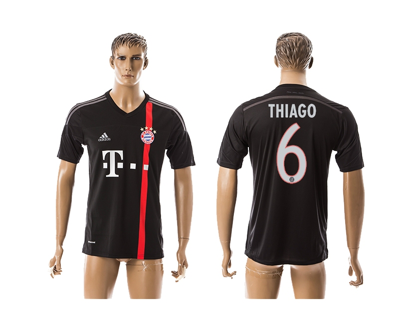 2014-15 Bayern Muchen 6 Thiago Third Away Thailand Jerseys