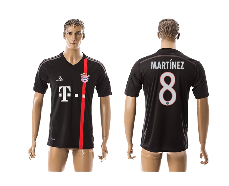 2014-15 Bayern Muchen 8 Martinez Third Away Thailand Jerseys