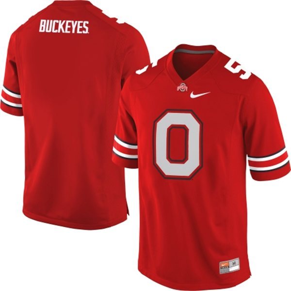 Ohio State Buckeyes Red Fashion NCAA Jerseys