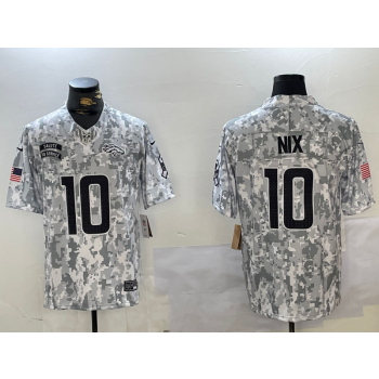 Nike Broncos 10 Bo Nix Arctic Camo 2024 F.U.S.E. Salute to Service Limited Jersey Nike Broncos 10 Bo Nix Arctic Camo 2024 F.U.S.E. Salute to Service Limited Jersey