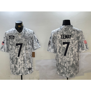 Nike Broncos 7 John Elway Arctic Camo 2024 F.U.S.E. Salute to Service Limited Jersey Nike Broncos 7 John Elway Arctic Camo 2024 F.U.S.E. Salute to Service Limited Jersey
