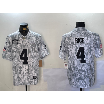 Nike Chiefs 4 Rice Arctic Camo 2024 F.U.S.E. Salute to Service Limited Jersey Nike Chiefs 4 Rice Arctic Camo 2024 F.U.S.E. Salute to Service Limited Jersey