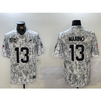 Nike Dolphins 13 Dan Marino Arctic Camo 2024 F.U.S.E. Salute to Service Limited Jersey Nike Dolphins 13 Dan Marino Arctic Camo 2024 F.U.S.E. Salute to Service Limited Jersey