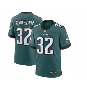 Nike Eagles 32 Blankenship Green 2024 New Vapor Limited Jersey Nike Eagles 32 Blankenship Green 2024 New Vapor Limited Jersey