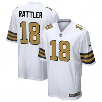 Nike Saints 18 Rattler White Color Rush Limited Jersey Nike Saints 18 Rattler White Color Rush Limited Jersey