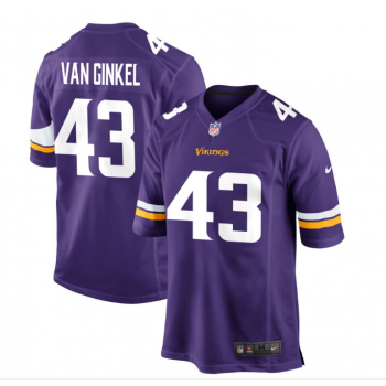 Nike Vikings 43 Andrew Van Ginkel Purple Vapor Untouchable Limited Jersey Nike Vikings 43 Andrew Van Ginkel Purple Vapor Untouchable Limited Jersey