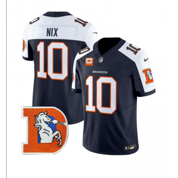 Nike Brononcos 2 Nix Thanksgiving Day F.U.S.E. Vapor Limited Men Jersey with Patch Nike Brononcos 2 Nix Thanksgiving Day F.U.S.E. Vapor Limited Men Jersey with Patch