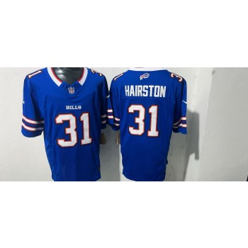 Nike Bills 31 Maxwell Hairston Blue 2025 Draft F.U.S.E. Vapor Limited Men Jersey Nike Bills 31 Maxwell Hairston Blue 2025 Draft F.U.S.E. Vapor Limited Men Jersey