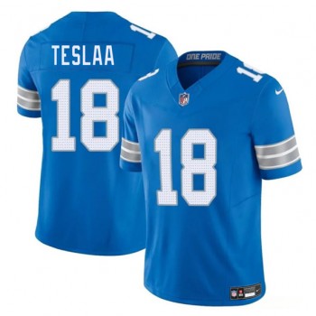 Nike Lions 18 Isaac TeSlaa Blue 2025 Draft F.U.S.E. Vapor Limited Men Jersey Nike Lions 18 Isaac TeSlaa Blue 2025 Draft F.U.S.E. Vapor Limited Men Jersey