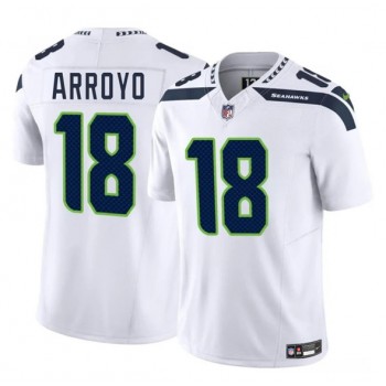 Nike Seahawks 18 Elijah Arroyo White 2025 Draft F.U.S.E. Vapor Limited Men Jersey Nike Seahawks 18 Elijah Arroyo White 2025 Draft F.U.S.E. Vapor Limited Men Jersey