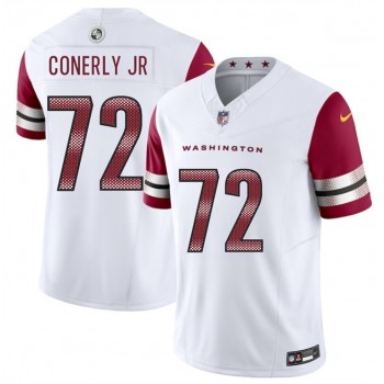 Nike Washington Commanders Josh Conerly Jr White 2025 Draft F.U.S.E. Vapor Limited Men Jersey Nike Washington Commanders Josh Conerly Jr White 2025 Draft F.U.S.E. Vapor Limited Men Jersey