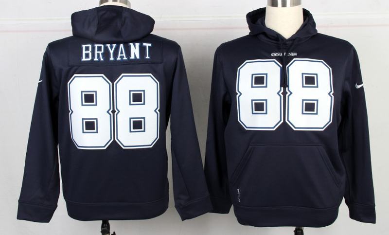 Nike Cowboys 88 Bryant Blue Pullover Hoodie