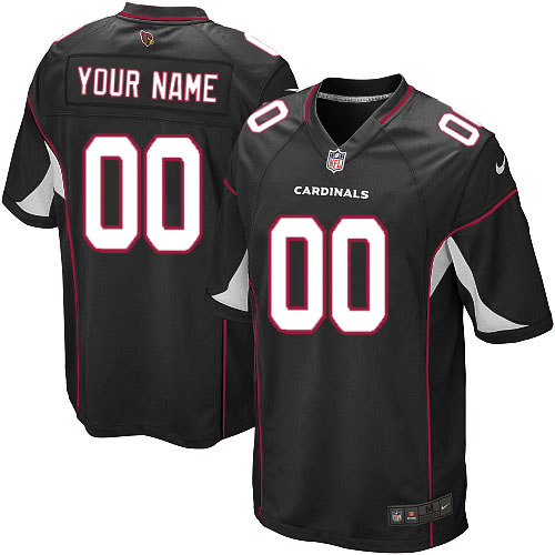 Nike Arizona Cardinals Customized Game Black Jerseys