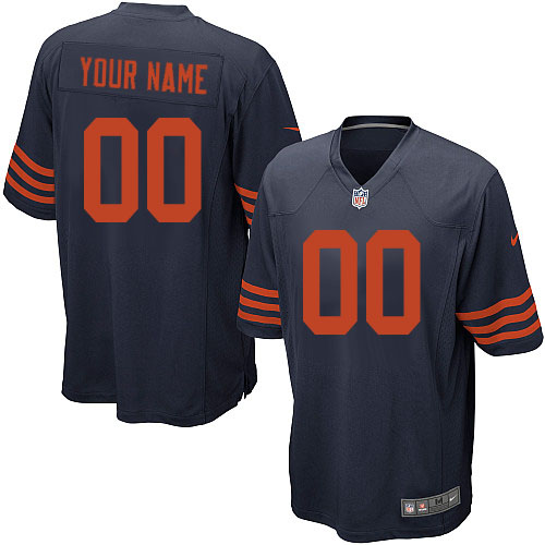 Nike Chicago Bears Customized Game Blue 1940s Jerseys