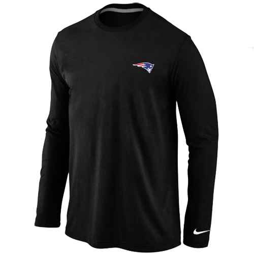 New England Patriots Sideline Legend Authentic Logo Black