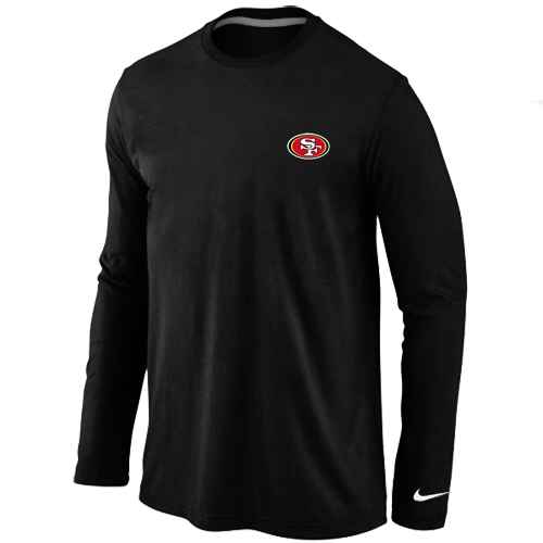 San Francisco 49ers Long Sleeve T-Shirt Black