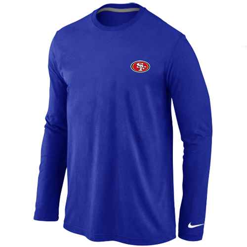 San Francisco 49ers Long Sleeve T-Shirt Blue