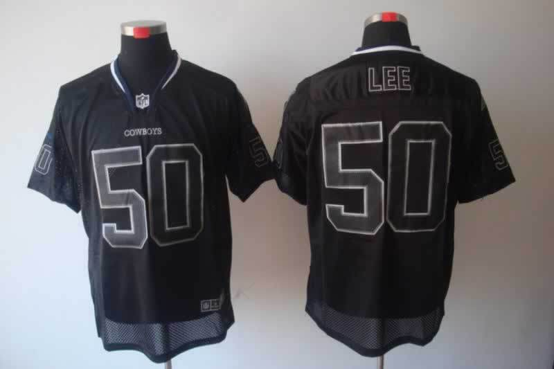 Nike Cowboys 50 Lee Lights Out Black Elite Jerseys Nike Cowboys 50 Lee Lights Out Black Elite Jerseys
