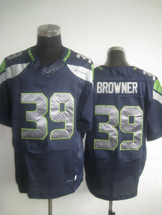 Nike Seahawks 39 Browner Blue Elite Jerseys Nike Seahawks 39 Browner Blue Elite Jerseys