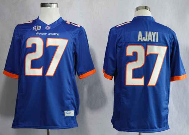Boise State Broncos Jay Ajayi 27 College Blue Jerseys
