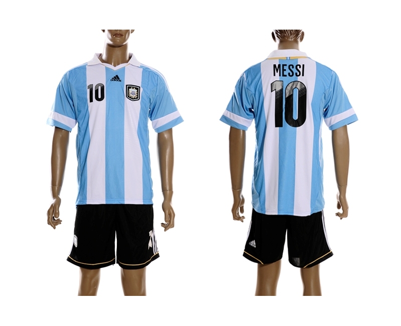 2013-14 Argentina 10 Messi Home Jerseys